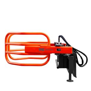 Pinza Idraulica/Spremitore per Balle da 72 Pollici per Macchine Agricole, Capacità 2500 libbre, Profondità 35 Pollici, Doppie Base di Supporto, Bracci Tubolari Universali - Product Image 6