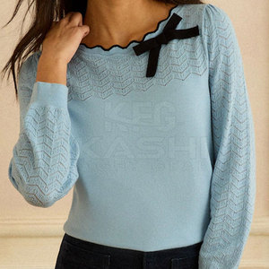 Blusa Corta de Verano para Mujer, Corte Regular, Color Sólido, 100% Poliéster, Secado Rápido, Tejido Transpirable y Suave, Diseño para Uso Diario - Product Image 2