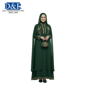 Oferta Especial: Vestido Musulmán Moderno Baju Kurung Malayo OEM para Mujer, Ropa Islámica Tradicional Melayu, Top Ventas, Falda de Manga Larga - Product Image 4