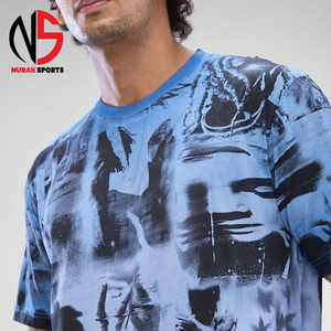 T-shirt Homme de Luxe Personnalisé en Coton Lourd 100% de Haute Qualité, Coupe Oversize, Col Rond, Grammage Épais, Style Boxy, Vierge, chez Nurak 2026 - Product Image 5