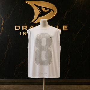 OEM/ODM Men's <b>Y2K</b> Gym Tank <b>Top</b> Oversized Sleeveless 100% Cotton Muscle Tee Custom Silk Screen Print High Street Shirt Bulk Order - Product Image 1