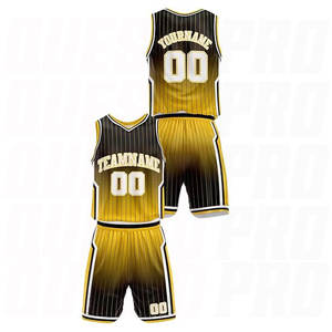 Uniformes de Baloncesto Sublimados 100% Poliéster, Diseño de Última Generación, Precio al por Mayor OEM, Camisetas y Pantalones Cortos de Baloncesto Personalizados para Equipos - Product Image 2