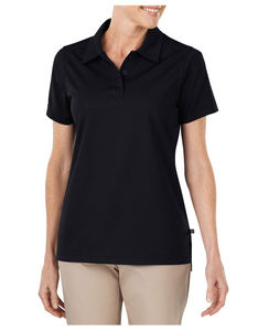 Polo pour femme à séchage rapide en coton uni, manches courtes, style décontracté et sportif avec col rabattable pour la vente en gros - Product Image 5
