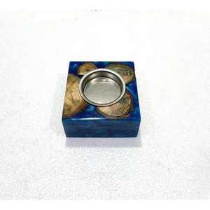 เตาเผากำยานไม้ธรรมชาติรักษ์โลกแบบพกพา ทำจากเรซิ่นและไม้ สำหรับใช้กับกำยานอโรมาติก - Product Image 3