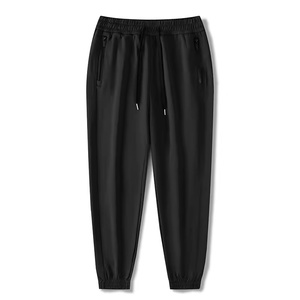 Men's Casual Sweatpants Elastic Waist Drawstring Side Pockets Breathable <b>Jogger</b> Pants Spring Lightweight <b>Polyester</b> Cotton - Product Image 3