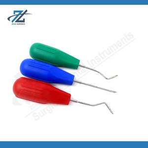Kit d'élévateurs dentaires en acier inoxydable de haute qualité pour extraction de dents, instruments chirurgicaux manuels certifiés CE 1 - Product Image 3