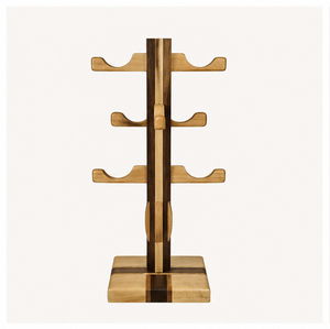 Premium Quality Solid Wood Mug Holder Tree With 6 <b>Hooks</b> Eco-Friendly Coffee Cup Organizer Stand For <b>Kitchen</b> Countertop & Coffee - Product Image 6
