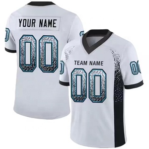 Camisetas de Fútbol Americano de Manga Corta con Logotipo Personalizado, Nuevo Diseño, Sublimación de Primera Calidad, Camiseta de Fútbol Juvenil - Product Image 2