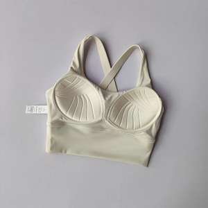 Sujetador deportivo de yoga para mujer, con absorción de impactos, para verano, fitness, con efecto push-up, transpirable y cómodo - Product Image 6
