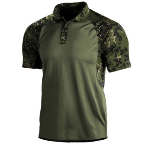 เสื้อยืดแขนสั้นลำลองระบายอากาศได้ดี เป็นมิตรกับสิ่งแวดล้อม สำหรับการล่าสัตว์แบบยุทธวิธี ย้อมสีแบบ Garment Dyed เหมาะสำหรับฤดูร้อนและกิจกรรมกลางแจ้ง - Product Image 4