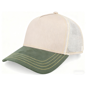 Outdoor Fashion Hip Hop Two Tone Suede Plain Trucker Hat Men Women Skin Feel High Grade Custom Patch Embroidery Logo - Product Image 2