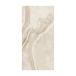 Dalles de porcelaine grand format en onyx beige, couleur ivoire, onyx beige crème, sable doux, taille 1200x2400mm (120x240cm) PGVT - Product Image 1