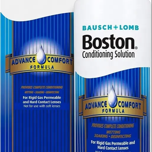 Boston Advance Conditioning Pack de 120 ml para gás rígido permeável (RGP) e lentes de contato duras