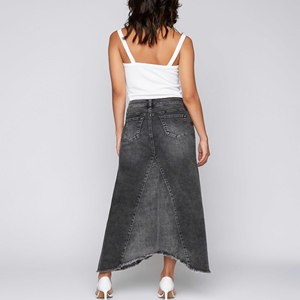Women <b>Pleated</b> Maxi <b>Skirt</b> High Waist Flowy <b>Long</b> <b>Skirt</b> Summer Casual Wholesale - Product Image 2