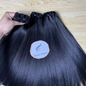 Productos de exportación de Vietnam, extensiones de cabello lacio, color hueso, cabello sin procesar vietnamita - Product Image 4