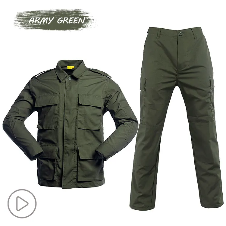 BDU зеленый боевой костюм тактическая форма для тренировок на открытом воздухе форма для охраны