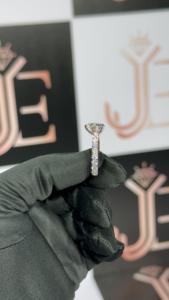 Bague Cœur Amour Éternel en Argent Sterling 925 Original, Bijoux Moissanite Solide, Bagues de Fiançailles pour Femmes à Prix de Gros - Product Image 4