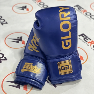 ถุงมือชกมวย Fairtex Glory สีคาเมล รุ่นปรับแต่งได้ วัสดุหนังแท้ ปิดด้วยแถบตีนตุ๊กแก ระบายอากาศได้ดี สำหรับผู้ใหญ่ฝึกซ้อม - Product Image 6