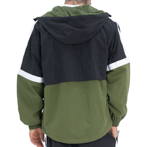 Ensemble survêtement coupe-vent surdimensionné pour homme, haute qualité, respirant, en nylon, avec fermeture éclair, imprimé, grandes tailles - Product Image 3