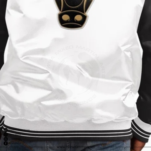 Streetwear Custom Team <b>Jackets</b> Satin Bomber <b>Jacket</b> Embroidered Patchwork <b>Camo</b> Embossed Loose Fit Winter Bomber Coat - Product Image 6