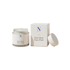 Masque facial éclaircissant et nourrissant Fair Glow à la crème de kaolin – Soin de la peau – Marque privée OEM - Product Image 1
