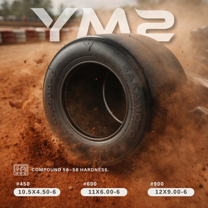 Neumático Ovalado YM2 para Go Kart, 12X9.00-6, sin Cámara, para Carreras al Aire Libre - Product Image 2