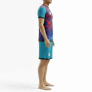 Uniforme de Fútbol Personalizado al por Mayor para Hombre, Uniforme de Club de Fútbol, Equipación Deportiva, 100% Poliéster Transpirable de Alta Calidad - Product Image 3