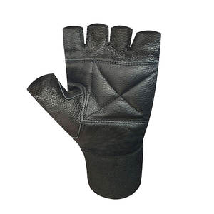 Guantes de Gimnasio para Levantamiento de Pesas, Guantes Deportivos con Logotipo Personalizado, Guantes de Medio Dedo Transpirables, Duraderos y Ajustables de Alta Calidad - Product Image 4