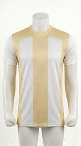 Camiseta deportiva moderna a rayas para gimnasio y correr - Product Image 3