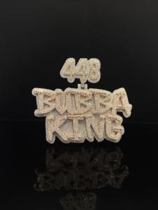 Colgante de aleación chapado en oro con diamantes de imitación estilo Hip Hop Bling para hombre - Product Image 2