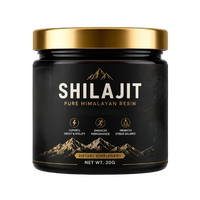 Résine himalayenne pure de haute qualité à 100 %, 30 g, avec acide fulvique et plus de 85 oligo-éléments, résine de Shilajit premium sans aucun additif