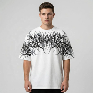 T-shirt pour homme de qualité supérieure, look élégant, design uni, logo personnalisé imprimé, streetwear, t-shirts pour homme imprimés à l'écran - Product Image 1