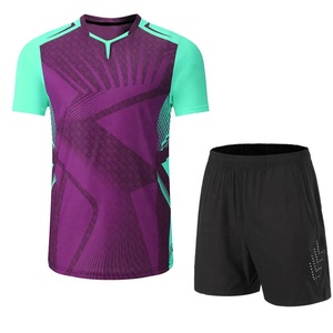 ชุดเทนนิสระบายอากาศได้ดีของผู้ชายชุดเครื่องแบบเทนนิสพิมพ์ซับลิเมชันดีไซน์ใหม่สำหรับทีมของผู้ชาย - Product Image 4