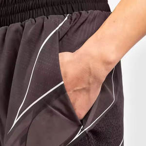 Pantalones Cortos de MMA para Hombre, Poliéster/Algodón, Duraderos, Ligeros, de Secado Rápido, Elásticos, Cómodos, para Entrenamiento, Grappling, Artes Marciales, Gimnasio - Product Image 5