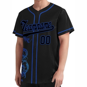 เสื้อเบสบอลแบบพิมพ์ลายเต็มตัว ทนทาน เหมาะสำหรับนักกีฬาแข่งขัน - Product Image 3