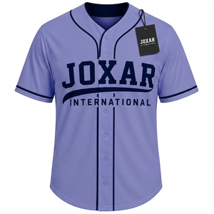 Nouveau style de maillot de baseball pour hommes, personnalisable avec le nom de l'équipe, design imprimé par sublimation, respirant, séchage rapide, grande taille, manches courtes - Product Image 4