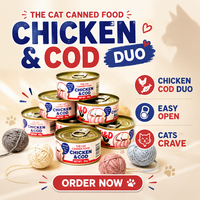 Nourriture humide pour chats en conserve MAIDOU, recette exclusive, 85g, saveur poulet de qualité supérieure, riche en protéines, sans colorants artificiels, pour la vente en gros