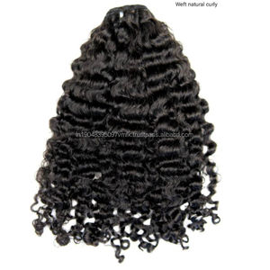 Vente en gros de cheveux vierges vietnamiens Remy naturels ondulés paquets de cheveux humains bruts indiens vagues lâches profondes tête complète ODM/OEM - Product Image 6