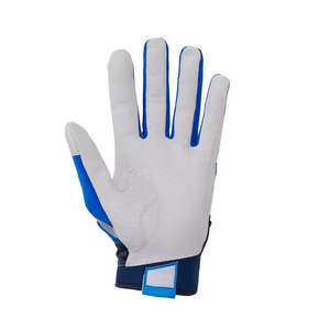 Premium Quality Custom Design <b>Baseball</b> Softball Batting <b>Gloves</b> OEM Design Grip Polyester/Cotton Breathable Hook Loop Closure - Product Image 3