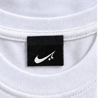 Étiquettes tissées personnalisées avec logo, étiquettes de marque à coudre pour vêtements, habits, accessoires et sacs