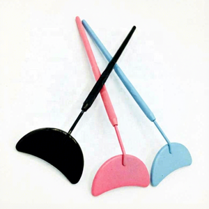 Produit tendance : 3 couleurs différentes avec revêtement en poudre / Miroir en forme de lune et extension de cils avec poignée diamantée - Product Image 4