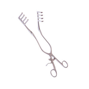 Retractor Quirúrgico Articulado Beckmann Adson de Calidad Premium, 31 cm, 4 x 4 Puntas, Acero Inoxidable, Certificado CE - Product Image 1
