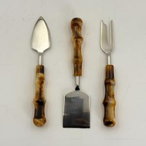 Fabricante de Primera Calidad de Juegos de Cuchillos para Queso con Mango de Resina, Cuchillo para Queso de Calidad Superior para Cortar Queso - Product Image 4