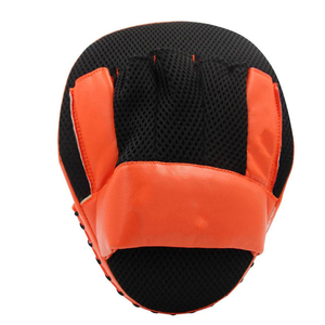 Shock Absorbing MMA Boxing Focus Pads Strike Target Shield Ergonomic Curved Hand Target Pads Half-Ball Grip Boxing Focus Mitts - Product Image 5