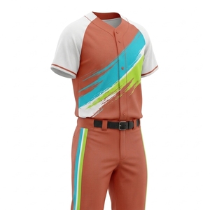 Uniforme de baseball professionnel conçu avec un tissu léger, une construction respirante, des coutures soignées et une coupe confortable, idéal - Product Image 4