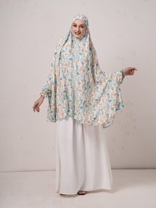 Hijab musulman vintage 100% viscose rayonne à imprimé numérique, motif ethnique, léger, doux, respectueux de la peau, pour femmes, long, pour la vie quotidienne - Product Image 4