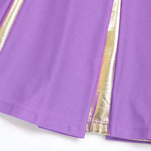 ชุดยูนิฟอร์มเชียร์ลีดเดอร์สำหรับเด็กผู้หญิงแบบขายส่ง OEM ใหม่ หลายสีทีมต่างๆ ปรับแต่งได้ ชุดเชียร์ลีดเดอร์ประจำปี 2026 ชุดยูนิฟอร์มขายดี - Product Image 5