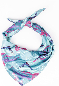 Custom Silk Satin Bandana Luxury Square Head Scarf Silk Printed Hair <b>Wrap</b> Fashion Women Bandana <b>Neck</b> Scarves - Product Image 3