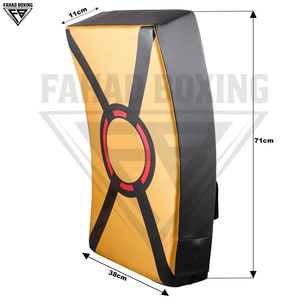 Escudo de entrenamiento acolchado de espuma de alto impacto con asas reforzadas, objetivo de boxeo de PVC para entrenamiento de artes marciales - Product Image 2