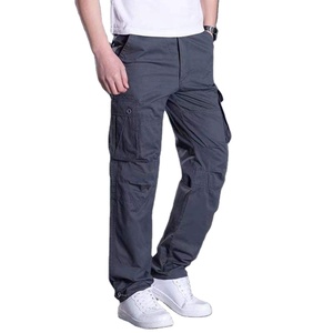 Pantalones Cargo de Lona Estilo Gótico Personalizados para Hombre, Temporada de Otoño, Ecológicos, Antiarrugas, Transpirables, Calidad Premium - Product Image 2